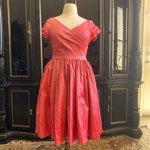 Pinup Girl Clothing pink Ava swing dress